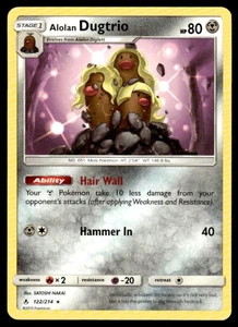 SM - Unbroken Bonds #122/214 Alolan Dugtrio - Picture 1 of 2