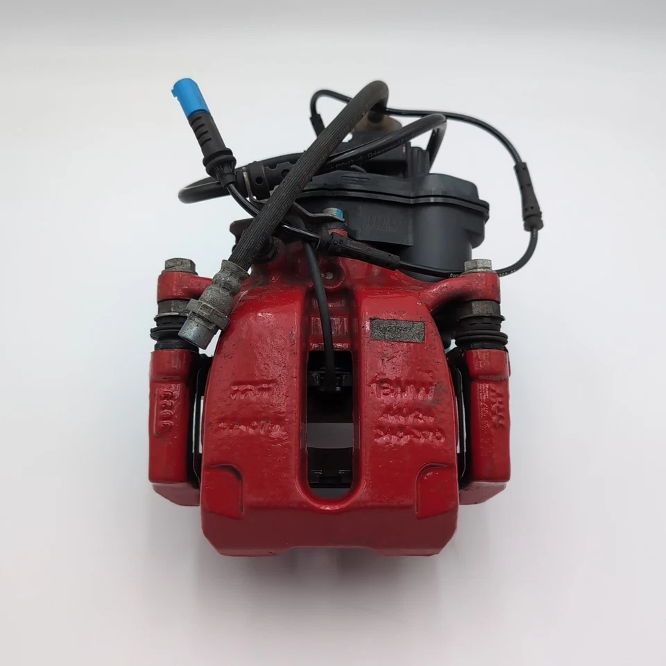 2019 - 2025 BMW X3M X4M X5 X6  REAR RIGHT BRAKE CALIPER W/ MOTOR RED M-SPORT - Image 1 of 4