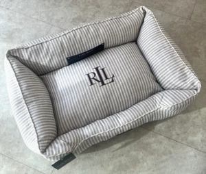 Ralph Lauren Deluxe Pet Bed 70x50cm Small-Medium Dog Cat Puppy Soft Luxury Home - Picture 1 of 14