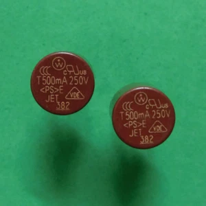 5pcs T500mA 250V 500mA 0.5A TR5 Round Miniature Slow Blow Micro Sub Min Fuse New - Picture 1 of 4