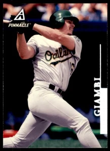 1998 Pinnacle #38 Jason Giambi Oakland Athletics - Picture 1 of 2