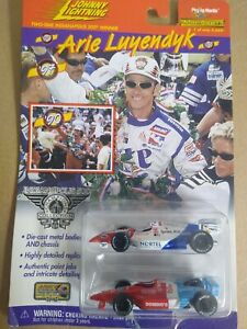 1:64th Scale Arie Luyendyk Indy Car Two Pack Diecast By Johnny Lightning