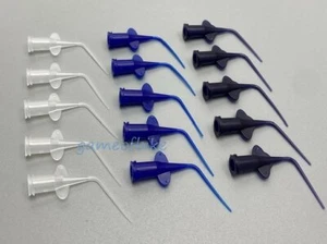 50pcs Dental Irrigator Syringe Tips Endodontic Irrigation Needle tip 0.25/0.35mm - Picture 1 of 16