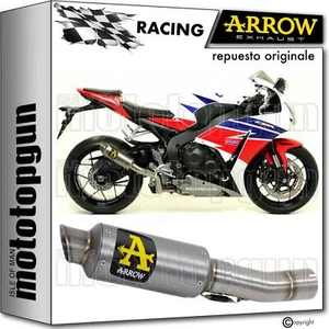 tubo de escape racing titanio gp2 gp-2 arrow por honda cbr 1000 rr 2016 16 - Imagen 1 de 3