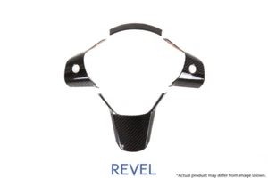 Cubiertas de inserción de volante de carbono seco Revel GT para Tesla Modelo 3 - 3 piezas - Imagen 1 de 1