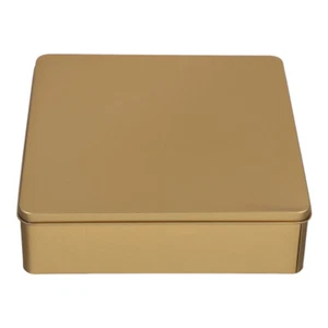 Storage Box Tinplate Decorative Cookie Boxes Small Candy Tins with Lids - Picture 1 of 12