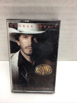 George Strait Pure Country Cassette tape Ships Same Day With Tracking Foto 1 de 4