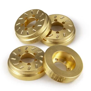 Brass Wheel Weight For SCX10 1/10 RC Crawler 1.9" 2.2" Beadlock Wheel rim - Picture 1 of 16