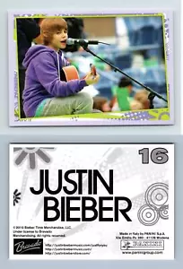 Justin Bieber #16 Panini 2010 Sticker - Picture 1 of 1
