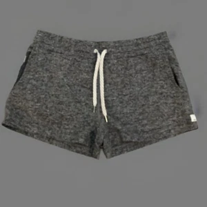 Vuori Heather Gray Performance Jogger Shorts Drawstring Pockets Casual Size S - Picture 1 of 6