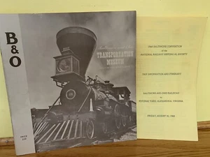 Vintage B&O Baltimore Convention Book / Paper - Picture 1 of 5