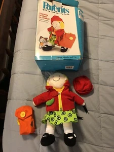 Parents Off To School Sydney Doll Learn To Dress 11" Soft Cloth Backpack - Picture 1 of 9