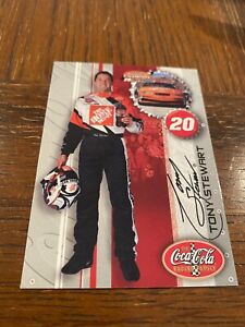 Tony Stewart 2003 Press Pass Promo #11 CocaCola NASCAR Insert card Rare
