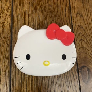 VINTAGE HELLO KITTY Sanrio Red Bow 1993 Compact Mirror & Comb Rare - Picture 1 of 12