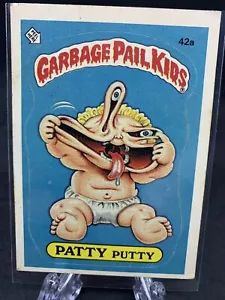 Garbage Pail Biglietto Adesivo Bambini 1985 Patty Putty 2a Serie 42a - Foto 1 di 2