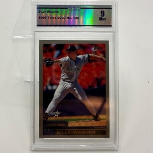 2000 Topps Baseball Card #129 Billy Wagner CC&G 9 Mint