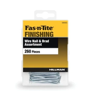 The Hillman Group, Fas-n-Tite Wire and Brad Nail Assortment, Bright Finish, - Picture 1 of 3