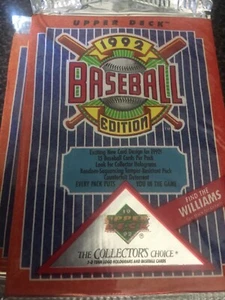 1992 Upper Deck Baseball 3 Pack Lot - Bild 1 von 2