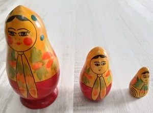 Antiguas Muñecas Matrioskas Rusas - Imagen 1 de 3