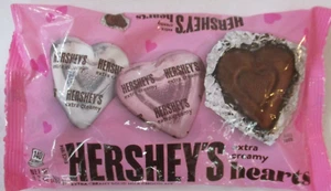 BOLSA HERSHEY'S EXTRA CREAMY MILK CHOCOLATE CORAZONES 9,2 OZ - Imagen 1 de 4