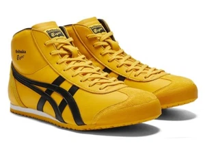 Onitsuka Tiger Mexico Mid Runner Unisex 1183B577 751 GELB/SCHWARZ NEU - Bild 1 von 9
