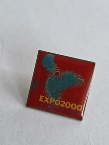 Expo 2000 Pin Hannover rot..Anstecker/Abzeichen..Messe.. - Bild 1 von 8