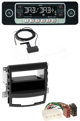 Dietz DAB Bluetooth USB MP3 Autoradio für SsangYong Korando CK 2010-2013 - Bild 1 von 4