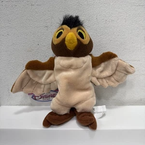 Disney Owl Mini Bean Bag Beanie Plush Stuffed Winnie The Pooh With Tag Vintage - Picture 1 of 2