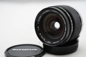 *Rare* OLYMPUS OM-SYSTEM ZUIKO MC AUTO-W f/2 21mm MF Lens Good Condition JPN - Picture 1 of 10