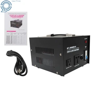 Voltage Converter Transformer Step Up/Step Down 220V - 110V 110V - 220V 2000W - Picture 1 of 12