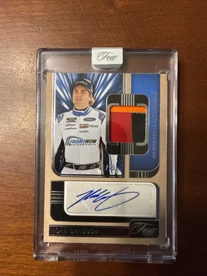 2025 Panini Turn Four Memorabilia Noah Gragson 3 Color Race-Used Auto 41/75 - Image 1 of 4
