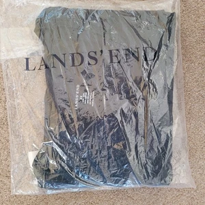 LANDS END Shaped Fit Womens T-shirt Black Short Sleeve 2XL fitted NWT - Picture 1 of 22