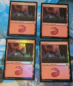 MTG 4 x *FOIL * OTJ MOUNTAIN #284 NM - Bild 1 von 1