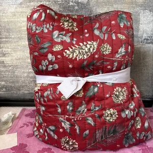 Evergreen Ivy Gloria Charmeuse Holiday / Winter Twin Quilt - Picture 1 of 2