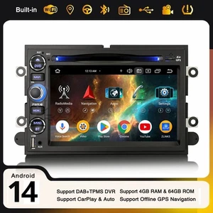 Android 14 Autoradio Navi Ford F150 Edge Explorer Expedition Escape Mustang 64GB - Bild 1 von 24