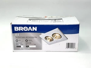 Broan-Nutone 164 Bulb Heater and Fan,IC Ceiling Heater,250-Watt,4.0 Sones,70 CFM - Picture 1 of 6
