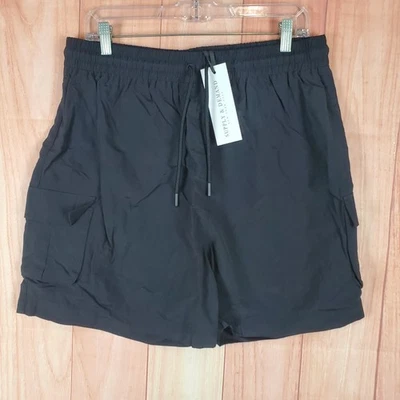 Pantalones Cortos Carga Supply & Demand Mujer Talla L Negro Cordón Cintura Senderismo Utilidad Foto 1 de 4