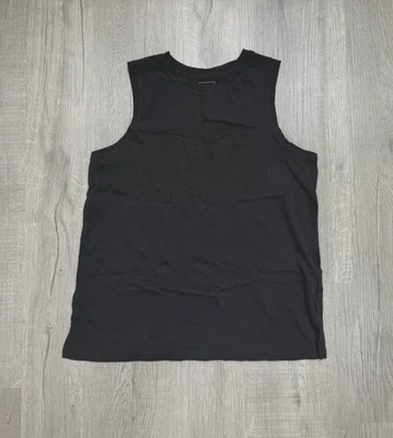 Camiseta sin mangas Sonoma atlética de algodón orgánico para mujer negra talla M 3002 Foto 1 de 3