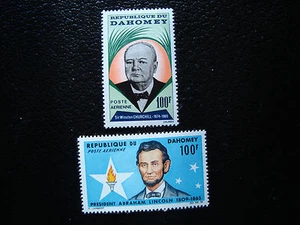 DAHOMEY - timbre yvert et tellier aerien n° 32 33 n** (A8) stamp    - Picture 1 of 1