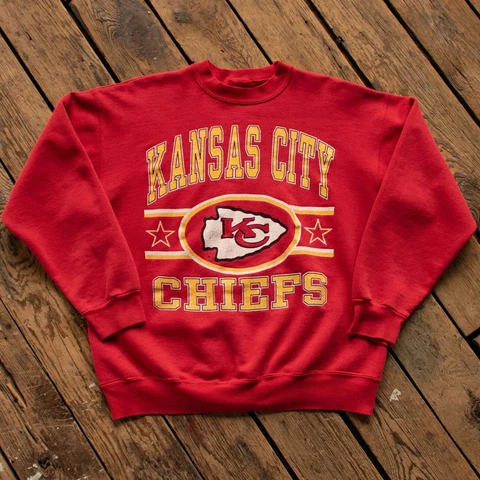 Kansas City Football Sweatshirt Vintage Style Kansas City Football Crewneck Swea Cover