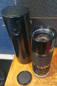 Canon FD 100-200mm f/5.6 S.C Zoom Lens , very nice , with case - Imagen 1 de 4