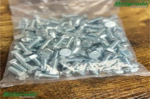 Tornillo de tapa hexagonal 3/8-16 x 1 pulgada, paquete de 100 de zinc grado 5 - Imagen 1 de 1