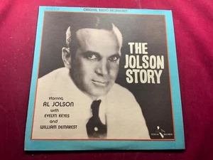 S4-25 AL LOLSON The Jolson Story .. LP 129 .. ORIGINAL RADIO BROADCAST - Picture 1 of 8