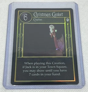 Der Albtraum vor Weihnachten ultra seltene Folie Weihnachtssarg Tcg-Karte - Bild 1 von 1