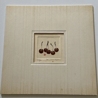 HAKU MAKI WOODBLOCK FROM THE PRINT SET PORTFOLIO MODERNIST SMALL SIGNED LIMITED - Image 1 of 4