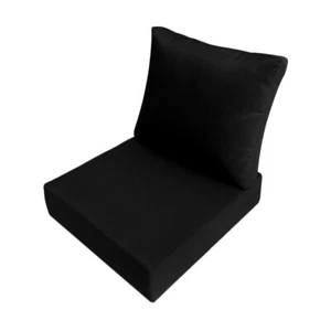 Small Deep Seat Back Cushion Slip Cover Knife Edge 23 x 24 x 6 inch AD109 - Picture 1 of 11