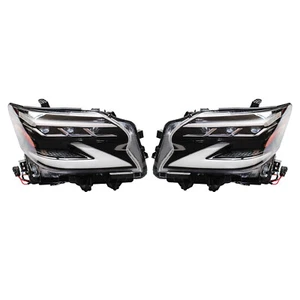 Conjunto de 1 par de faros LED para Lexus GX460 2014-2019 señal secuencial giro - Imagen 1 de 20