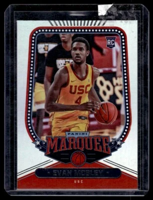2021-22 Panini Chronicles Draft Picks Evan Mobley Rookie USC Trojans #142 - Image 1 of 2