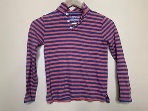 Crewcuts Boys Size 8 Shirt Polo Red Grey Long Sleeve - Picture 1 of 12