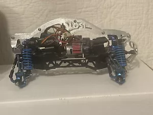 LOSI MINI LST RC TRUCK WITH RARE ALUMINUM ROLL BAR - Picture 1 of 5